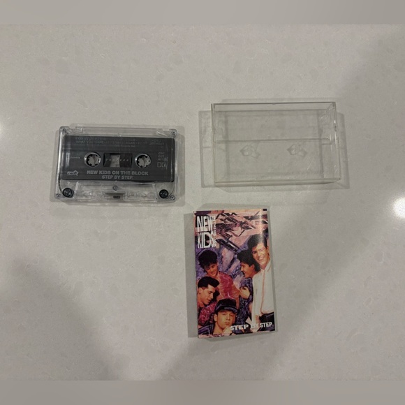 New Kids On The Block - Step By Step Cassette Tape - Picture 1 of 12